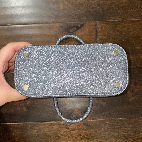 Kate Spade Mini Glitter Satchel with Crossbody Strap - Picture 4 of 10